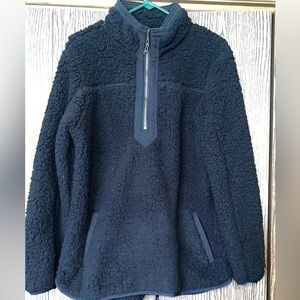 Time & Tru Sherpa 1/4 Zip Pullover